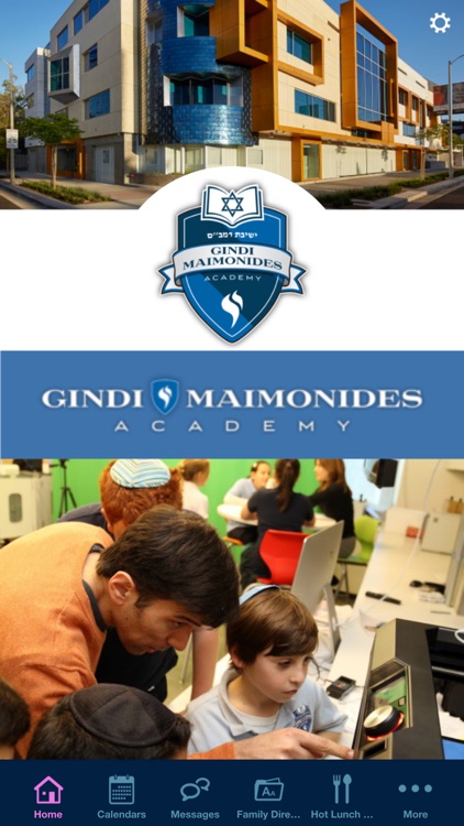 Gindi Maimonides Academy App