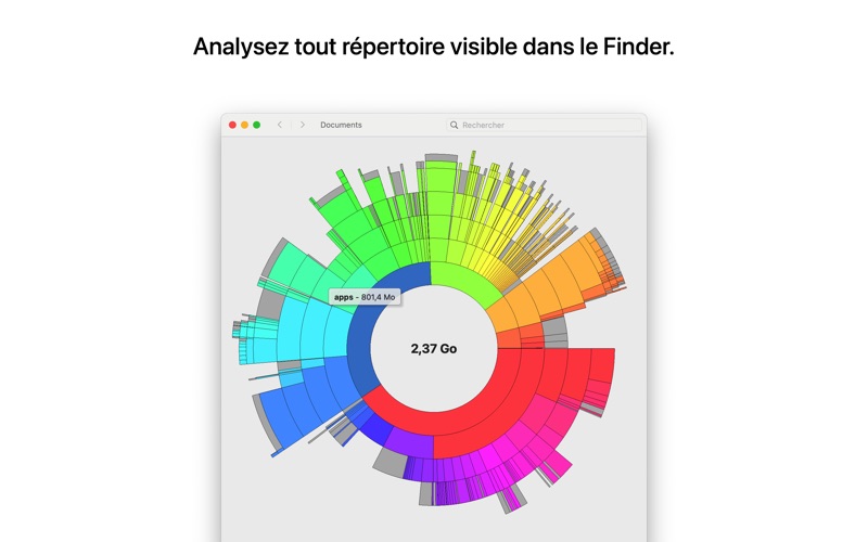 Screenshot #1 pour Disk Graph