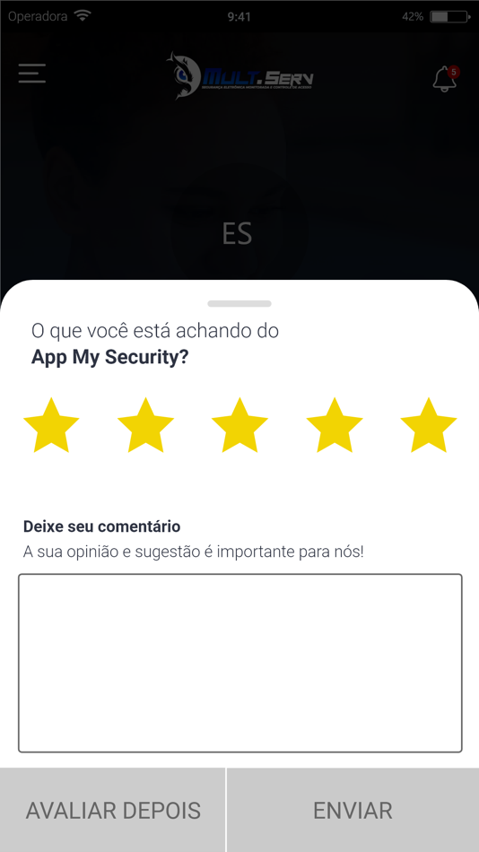 #5. Multserv Alarme (iOS) 由: MARTINS ELETROELETRONICA E CONTROLE DE ACESSO EIRELI