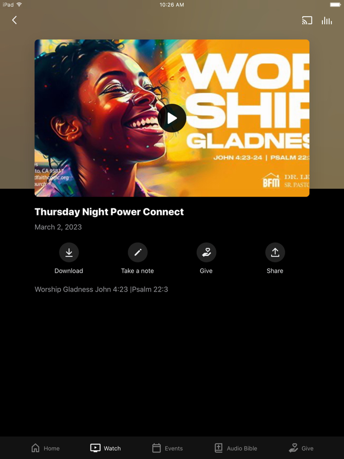 Blessed Faith Ministries