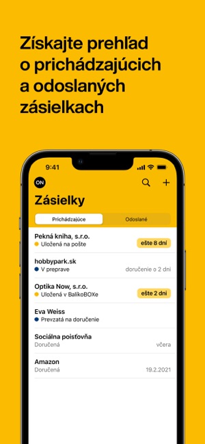 Slovenská pošta on the App Store