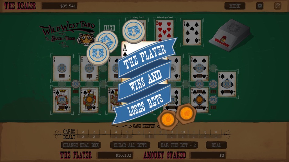 #8. Wild West Faro (iOS) بواسطة: Alpha Innovation Game Studios Ltd