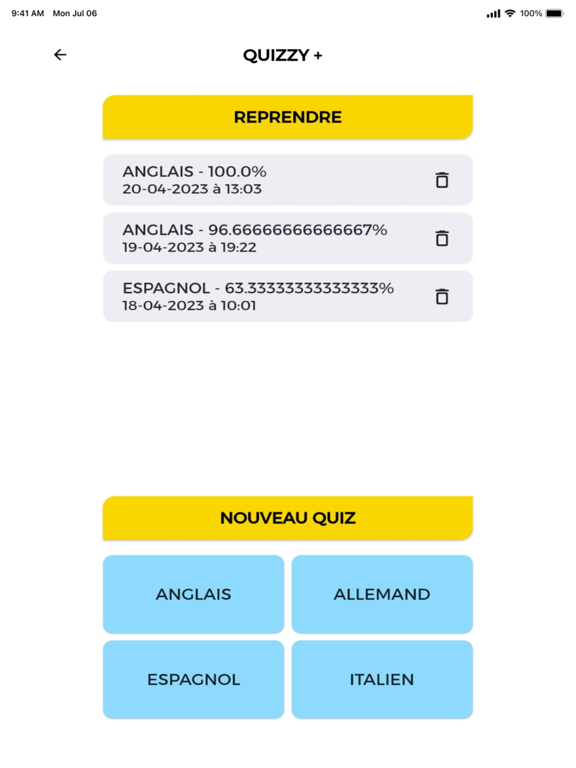 Screenshot #4 pour Quizzy+