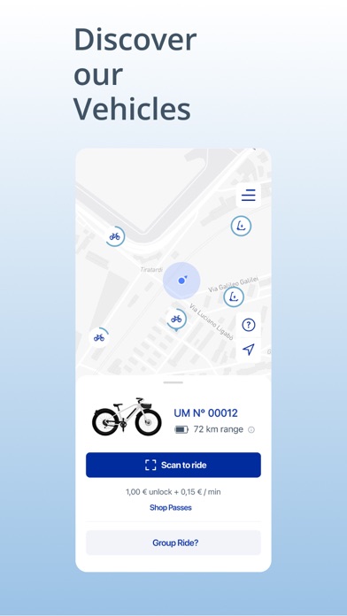 Unicorn Mobility Screenshot