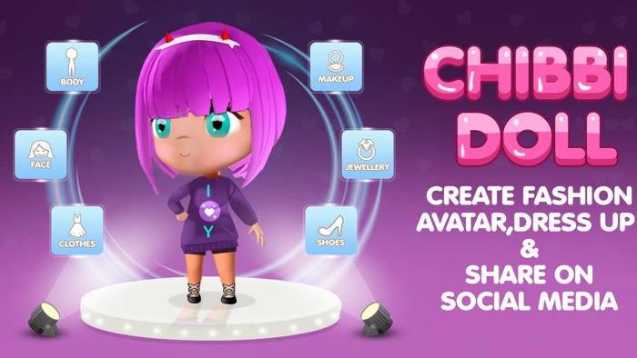 Chibbi Fashion Doll Avatar