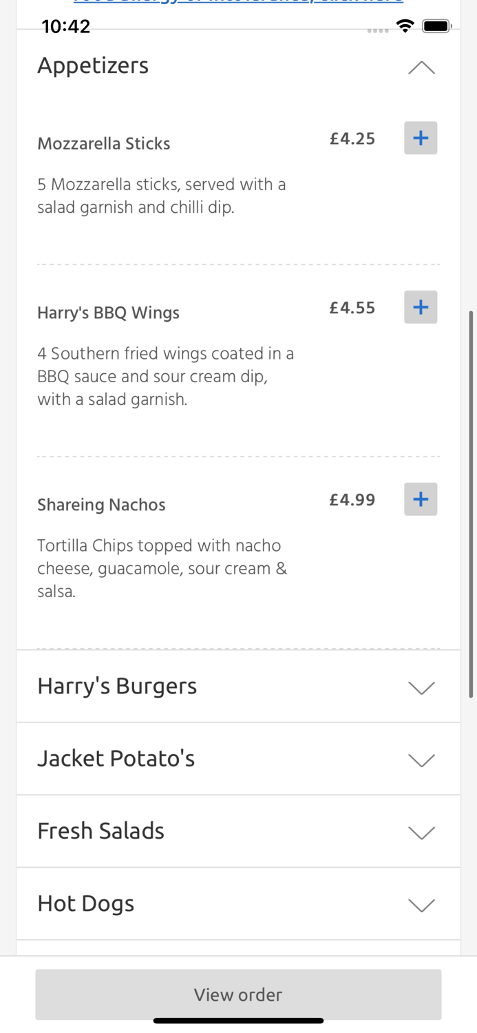 Harrys American Diner North