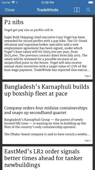 TradeWinds e-paper Screenshot