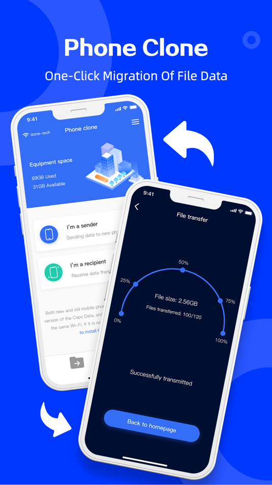 #1. Phone Clone : Content Transfer (iOS) 由: 伟文 贺