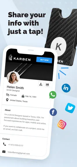 Game screenshot Karben Smart NFC Digital Card mod apk