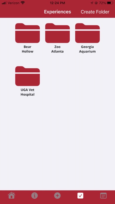 UGA Pre-Professional Planner Screenshot