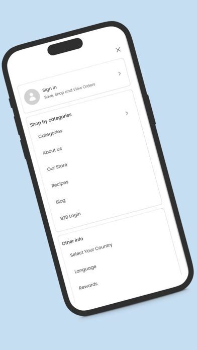 Topfoo- Food Wholesale Screenshot