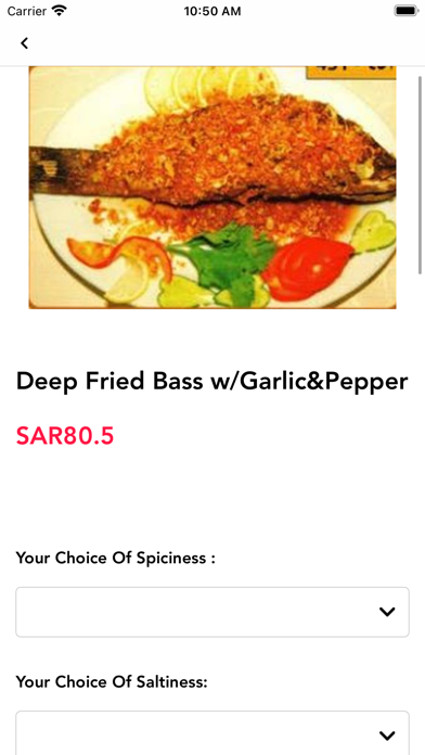 Asian Food Restaurant Screenshot