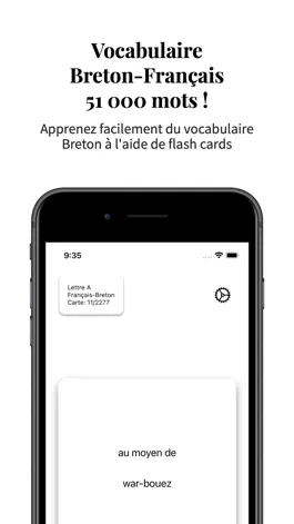 Game screenshot Vocabulaire Breton-Français mod apk