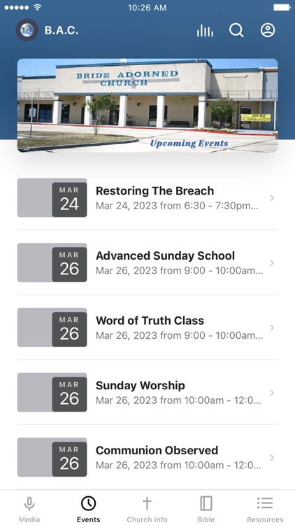 Bride Adorned Church