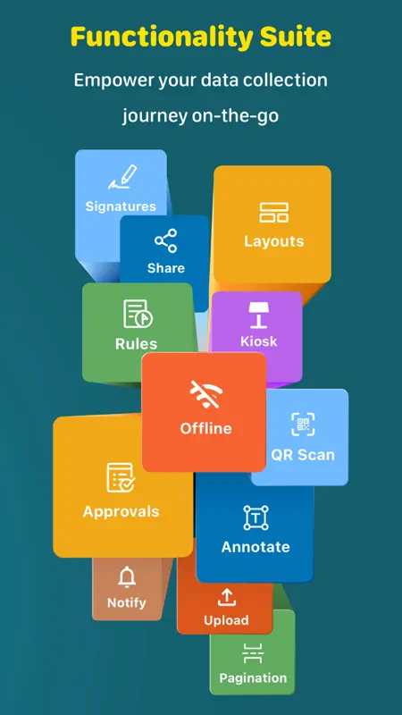 Zoho Forms: Build mobile forms screenshot 1 of 9