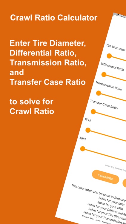 4x4 and Off-Road Calculators