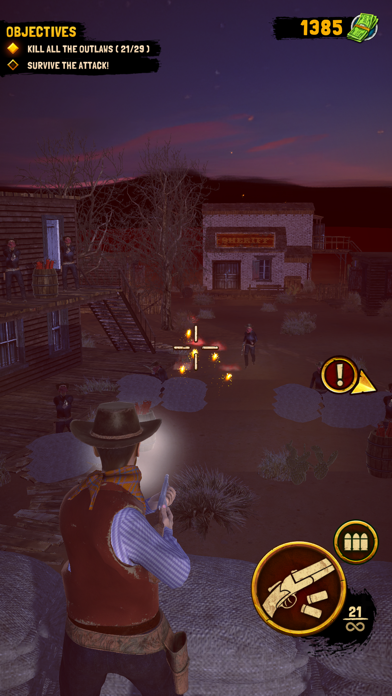 Cowboy Shootout! Screenshot