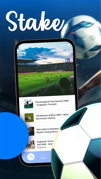 Football for Stake App Screenshot