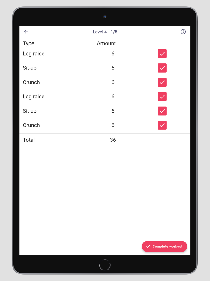 Progressive Abs Trainer