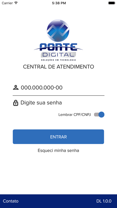 Ponte Digital Screenshot