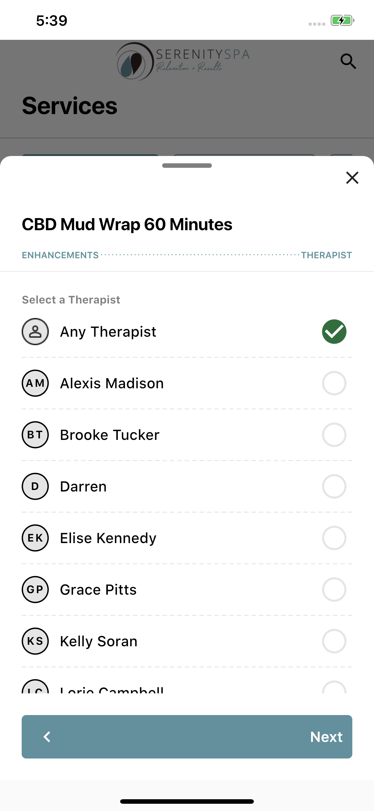 Serenity Spa Mobile