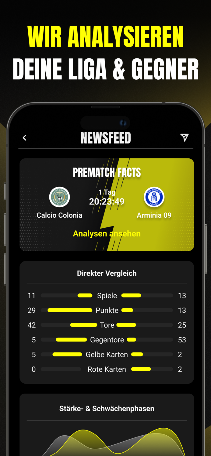 Prematch Echter Fußball