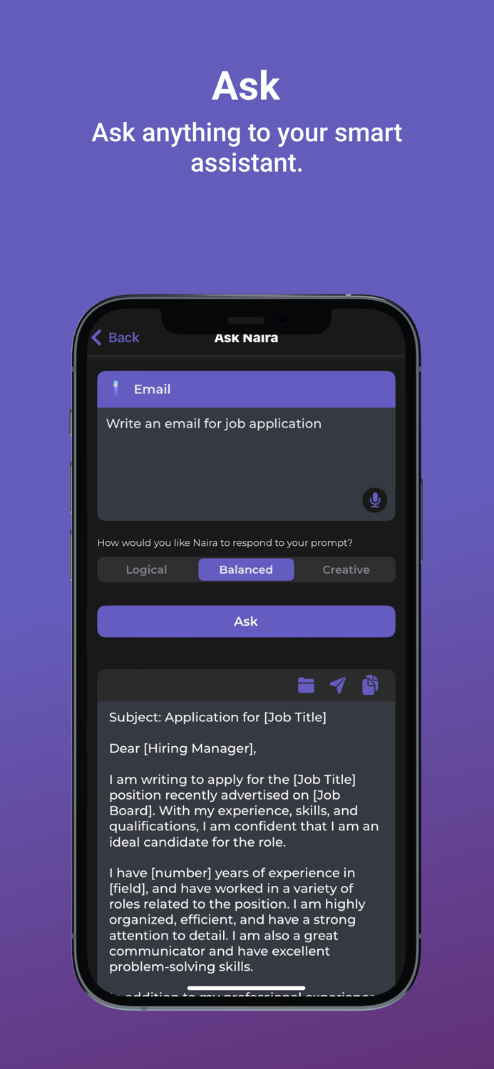 Naira - AI Assistant