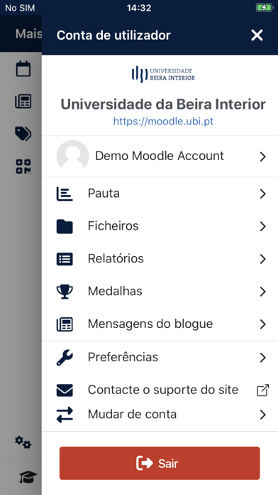 Moodle UBI Screenshot
