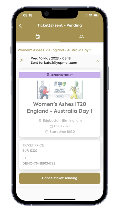 Hospitality Edgbaston Screenshot