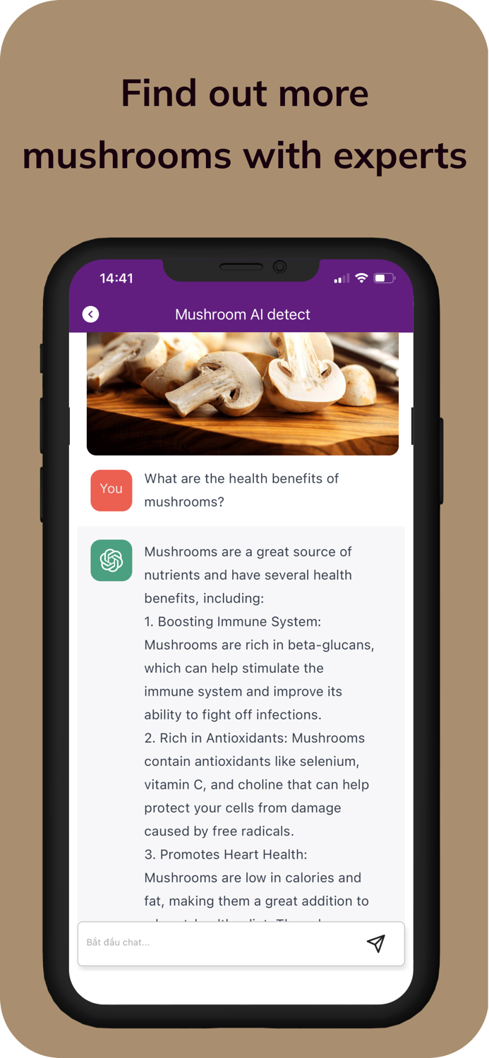 MushroomAI Fungi ID and Guide