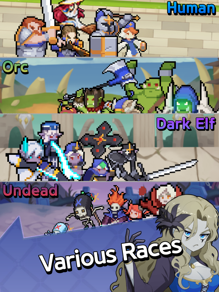 Epic Rush - Idle Pixel RPG