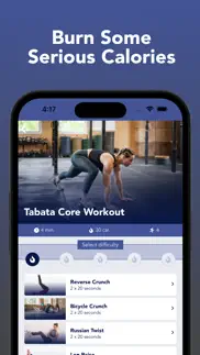 tabata king - short workouts iphone screenshot 2