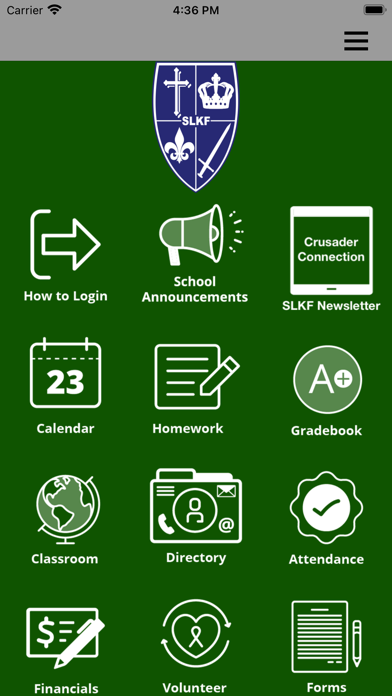 St Louis King of France School Screenshot