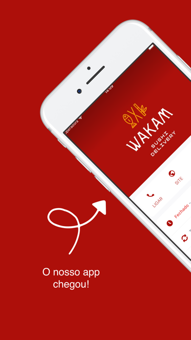 Wakam Sushi Delivery Screenshot