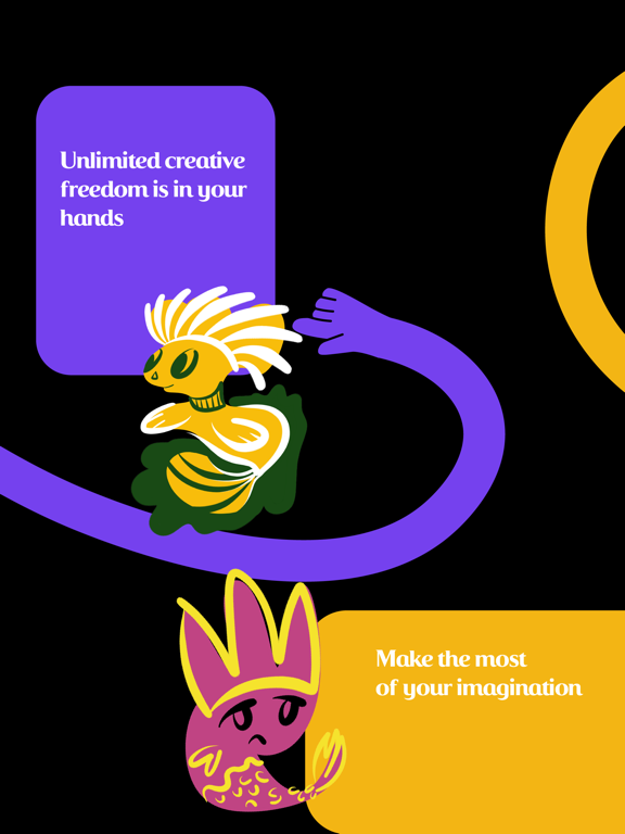 Doodle: Color, Draw & Sketch iPad screenshot 5 - Graphics & Design app