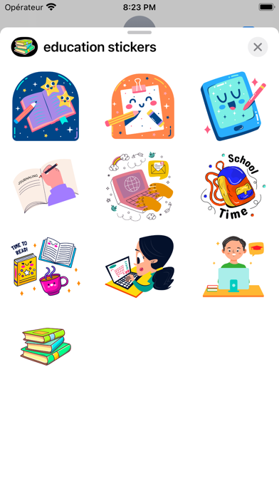 Screenshot #2 pour education stickers