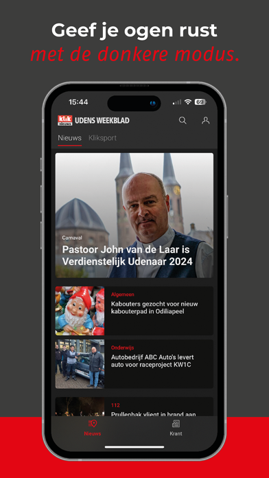 Kliknieuws: Udens Weekblad Screenshot