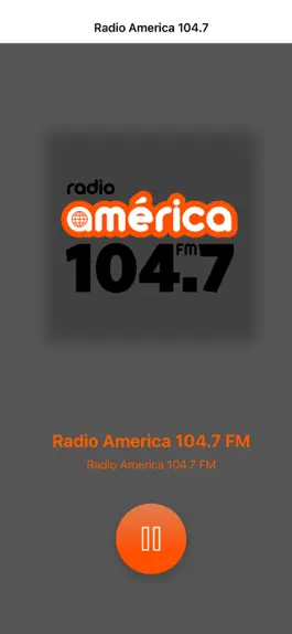 Game screenshot Radio América 104.7 apk