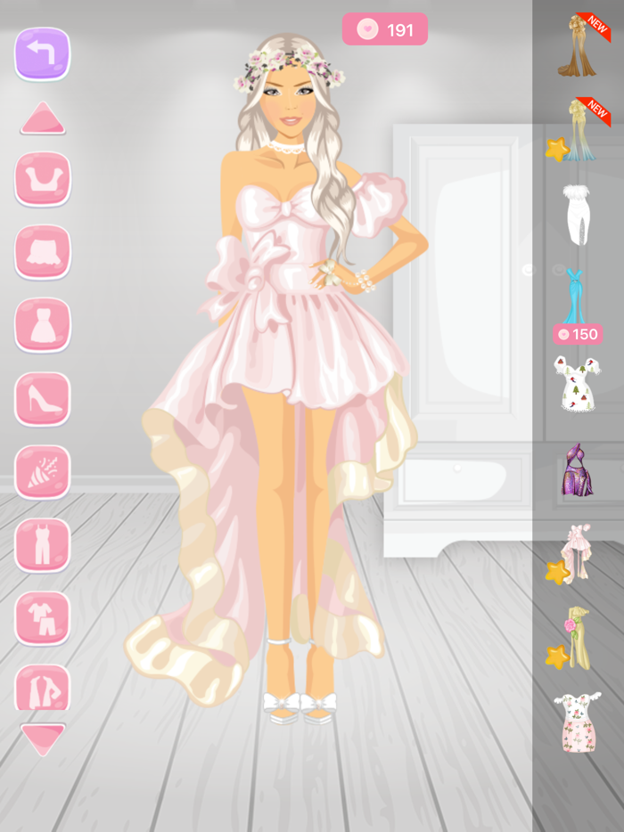 Fashion Girl Dress up Makeup