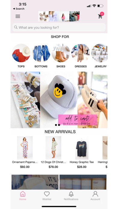 Here & Now Boutique Screenshot