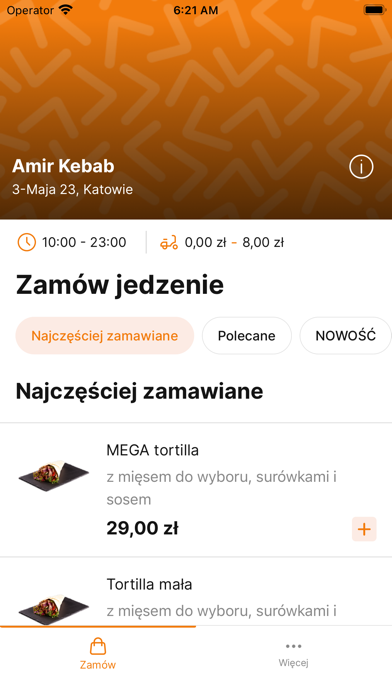 Screenshot 2 of Amir Kebab App