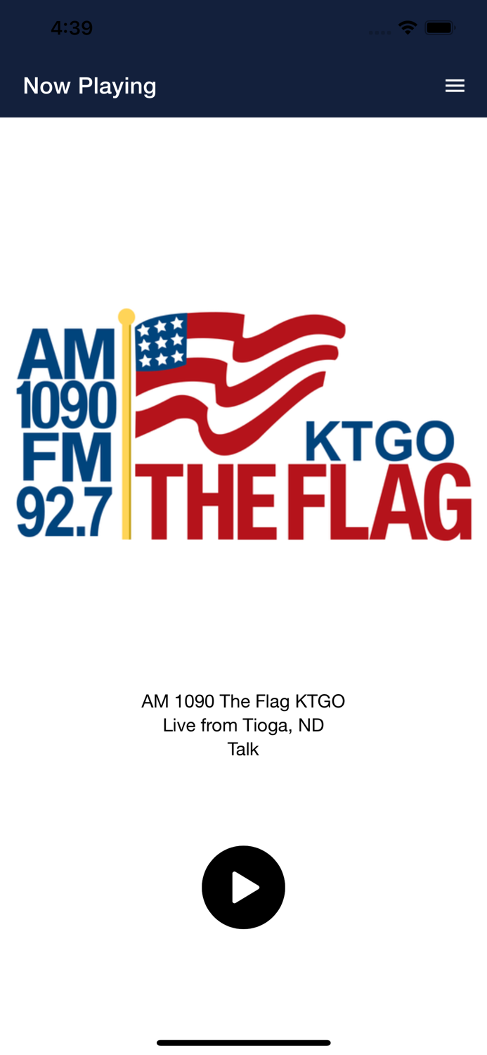 AM 1090-FM 92.7 The Flag KTGO