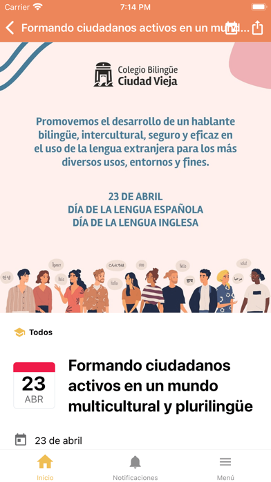 Colegio Bilingüe Ciudad Vieja Screenshot
