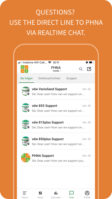 PHNA USA Screenshot