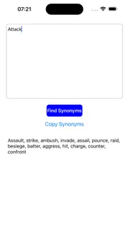 synonyms finder iphone screenshot 3