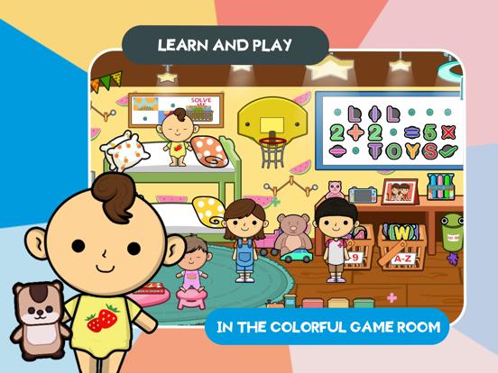 Lila's World: Grandma's House iPad screenshot 4 - Education app