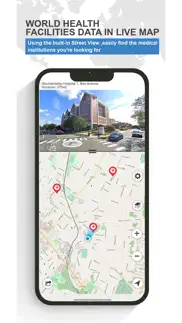 health facilities data map iphone screenshot 3