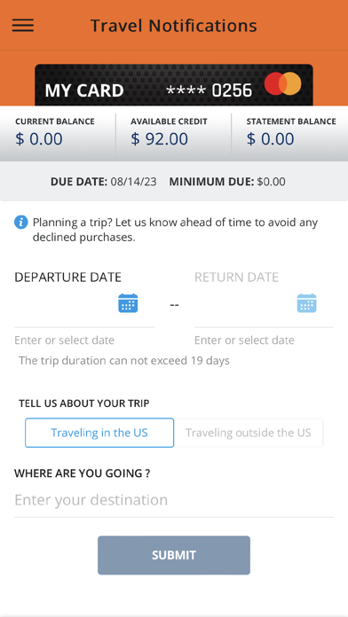 Owners Credit Screenshot