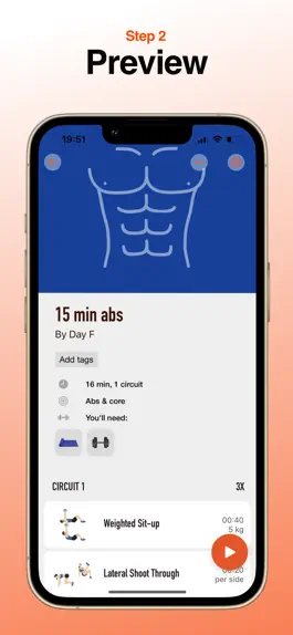 Game screenshot WOD generator: daily exercise hack