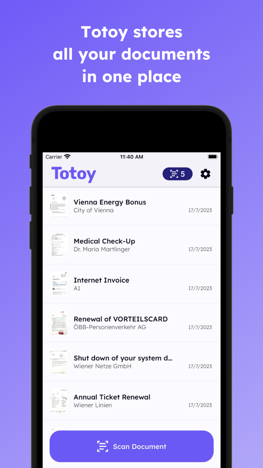 #4. Totoy - AI Document Explainer (iOS) 由: Totoy GmbH